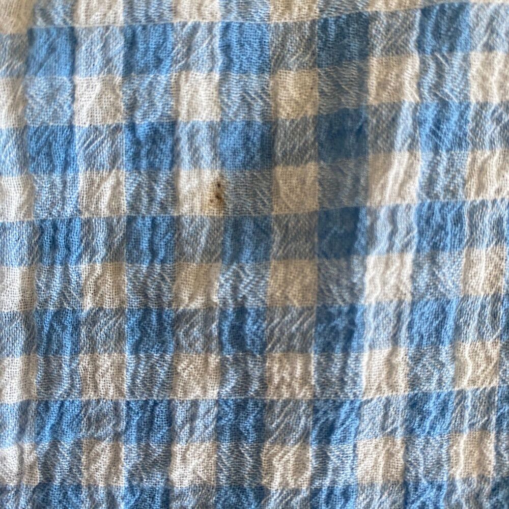 Matilda Jane Rural Route Blue Gingham Blouse Women's XS - Picture 10 of 12